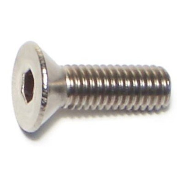Midwest Fastener #10-32 Socket Head Cap Screw, 18-8 Stainless Steel, 5/8 in Length, 20 PK 72093